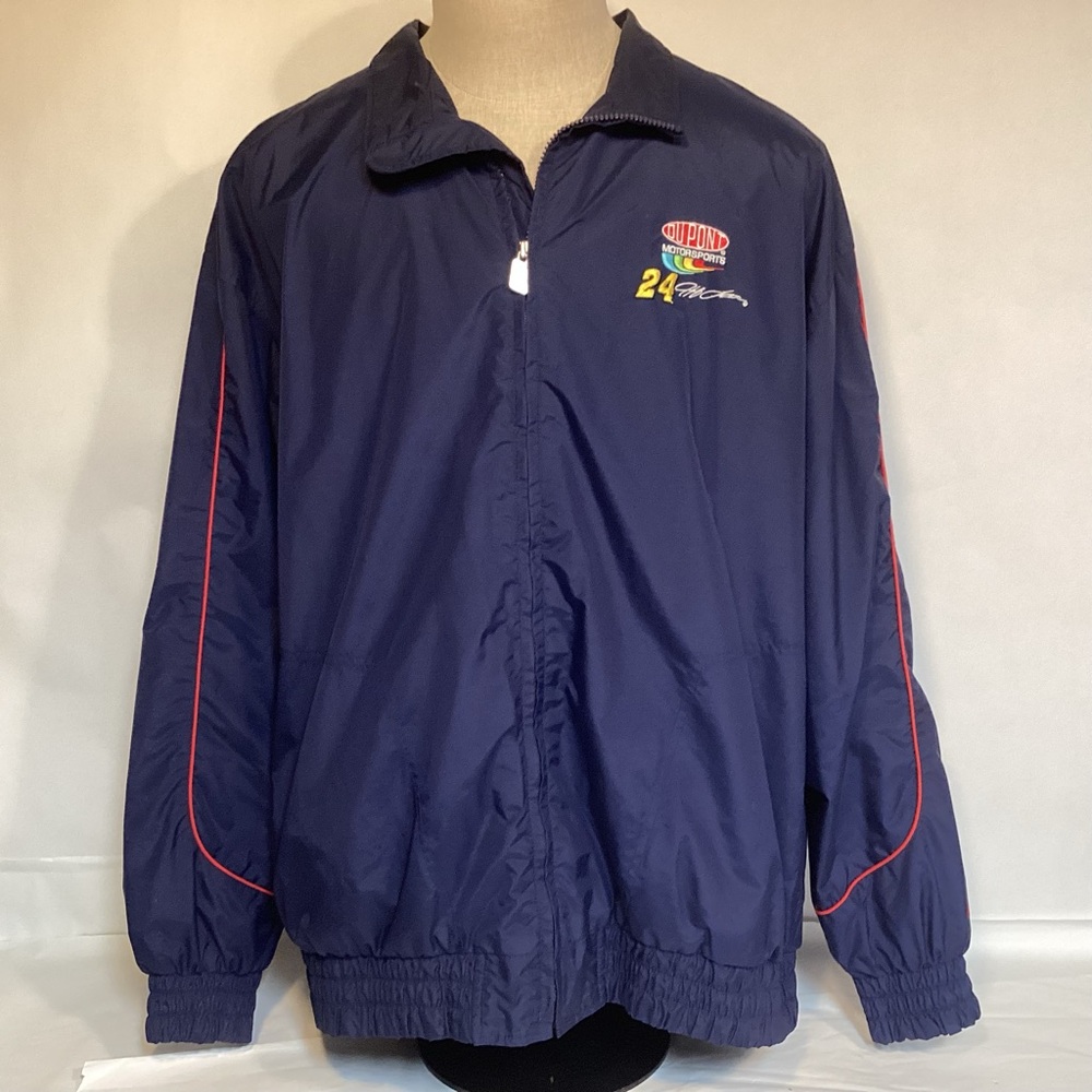 Chase Authentics Vintage NASCAR Jeff Gordon Windbreaker Jacket mens size XXL
